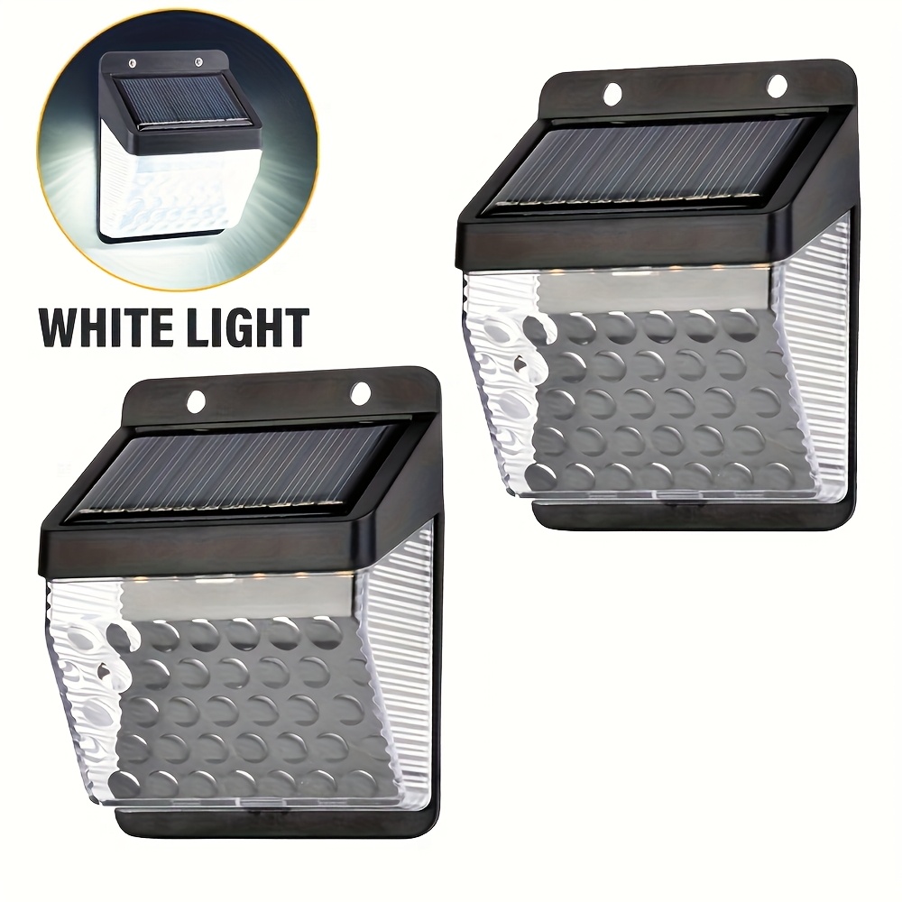 Outdoor Lighting Solar - LED Solarleuchte mit PIR-Bewegungssensor, Wasserdichte Solarlampe