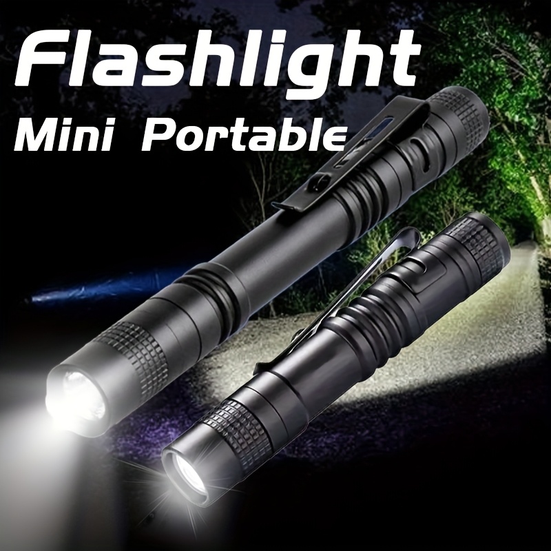 Lighting Fixture Outdoor - Tragbare Mini-LED-Taschenlampe, ultrahell, hohe Lumen, Handstiftlicht,