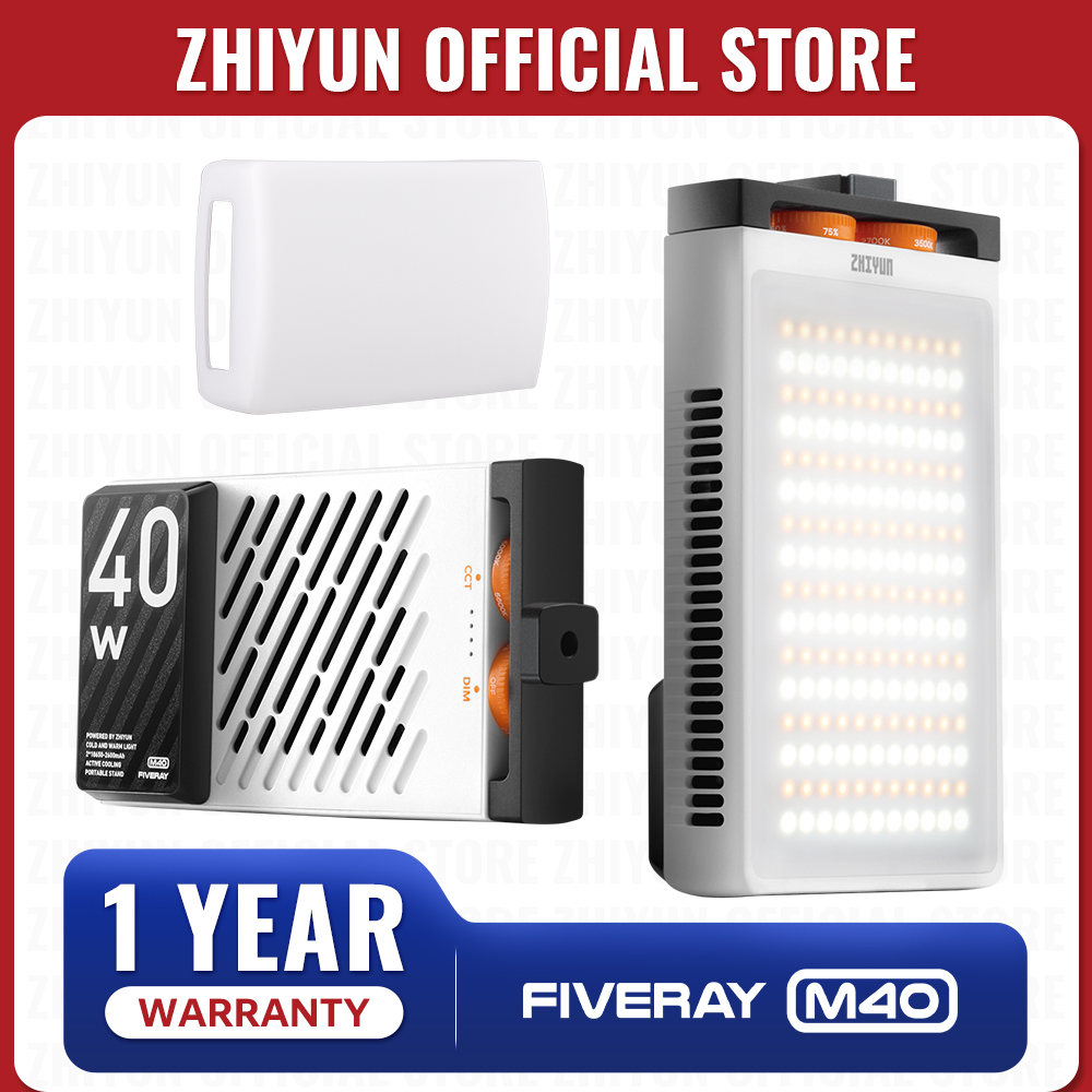 Outdoor Lighting In Photography - ZHIYUN Offizielles FIVERAY M40 40W LED-Licht