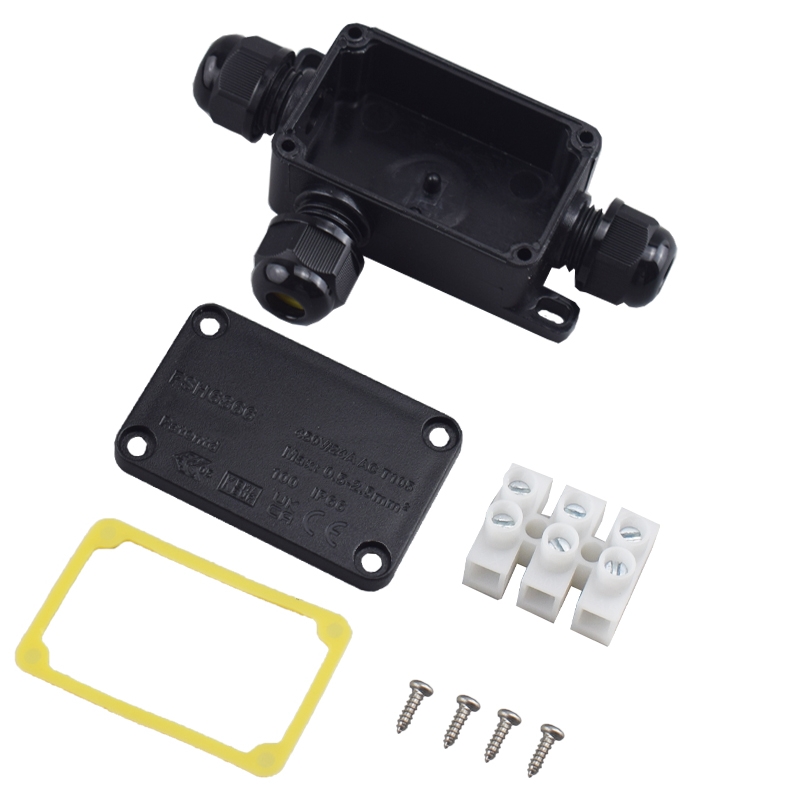 Outdoor Lighting Permanent - 3-Wege-Anschlussdose für den Außenbereich, wasserdicht, IP66,