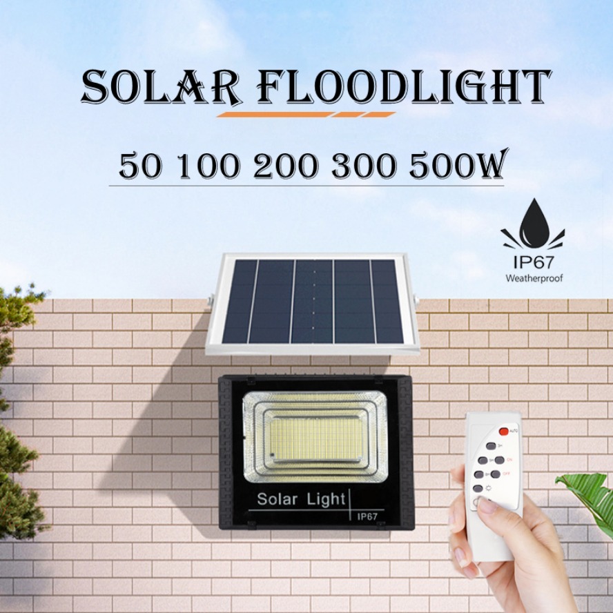 Zumtobel Outdoor Lighting - 500 W Große Batterie Solar Panels