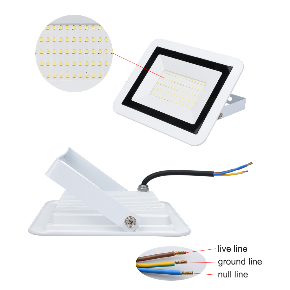 Weiß Shell Scheinwerfer Ultra  – Zumtobel Outdoor Lighting Bewertung und Preis
