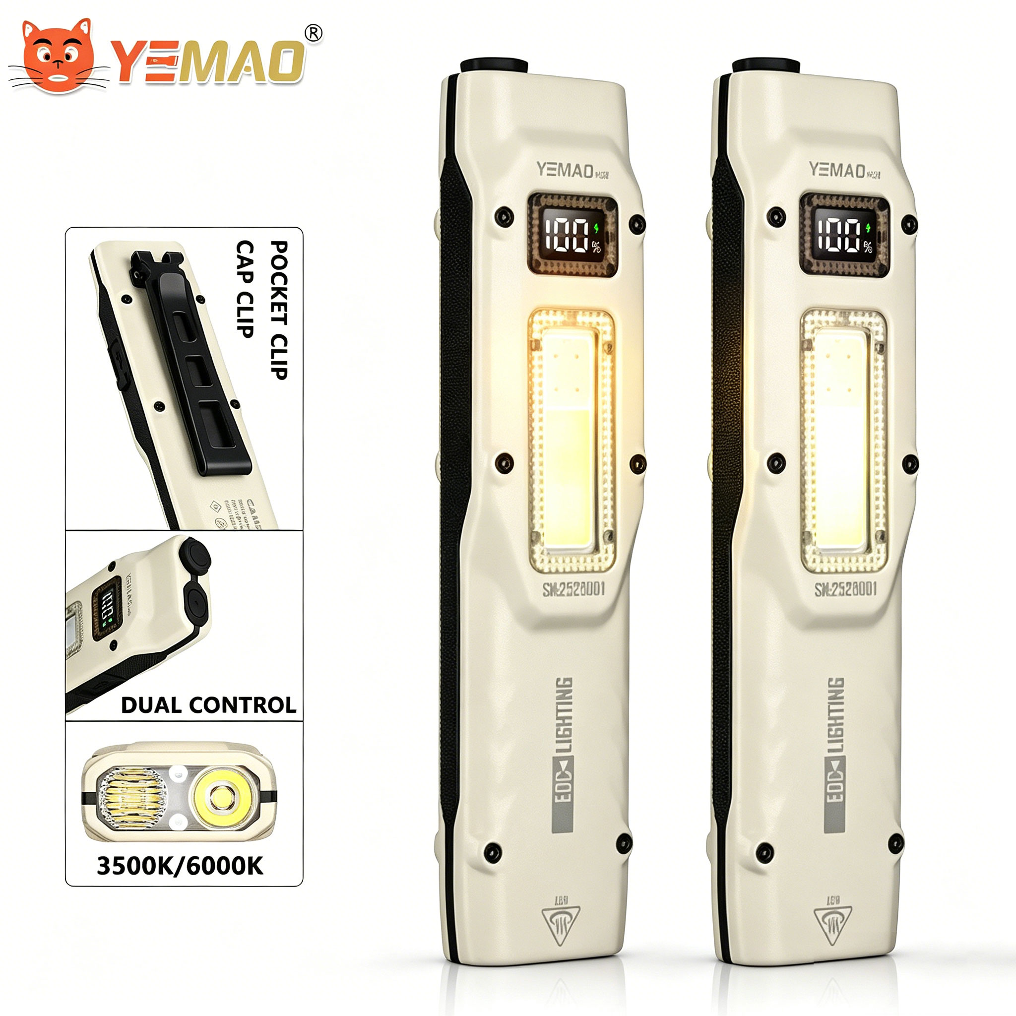 Tragbare 880LM YEMAO M28 Ultra – Lighting Fixture Outdoor Bewertung und Preis