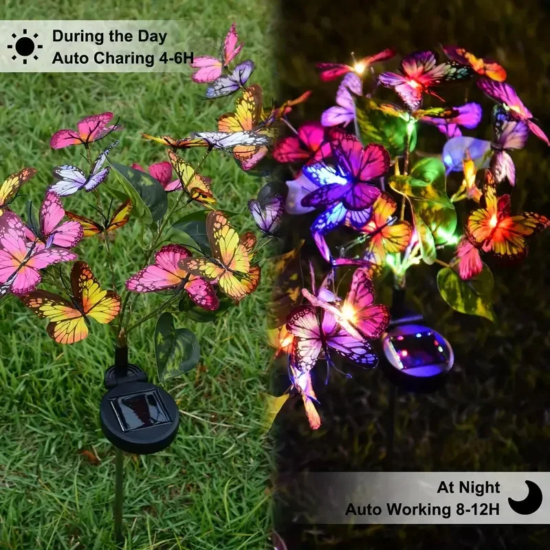 Solar-LED-Schmetterlings-Garte – Outdoor Lighting Permanent Bewertung und Preis