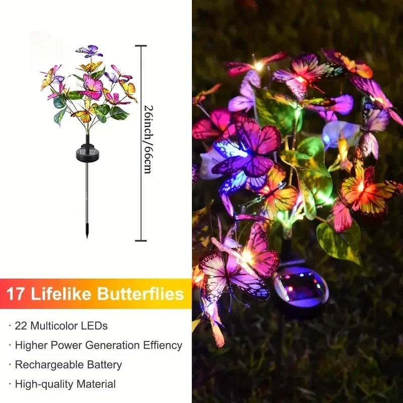 Solar-LED-Schmetterlings-Garte – Outdoor Lighting Permanent Bewertung und Preis