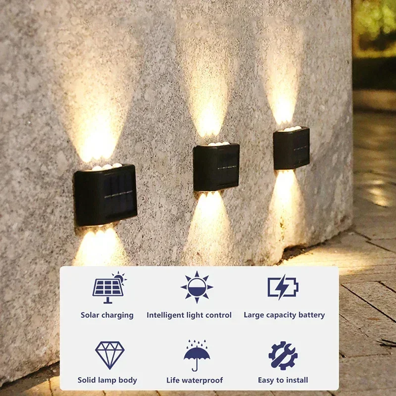 LED Solarleuchte für Außen, Wa – Outdoor Lighting Design Bewertung und Preis