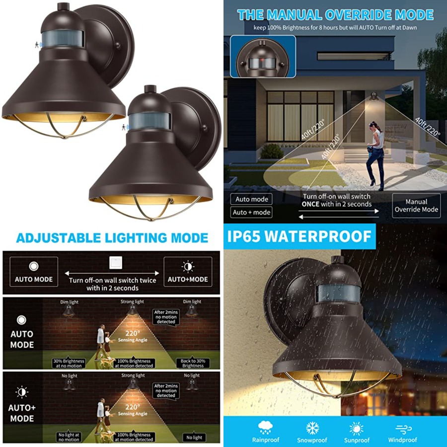 2er-Pack Bewegungssensor Außen – Outdoor Lighting Solar Bewertung und Preis