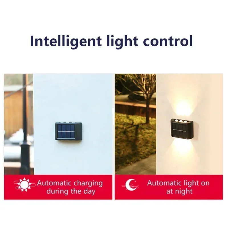 COB Solar-Wandleuchte für Auße – Outdoor Lighting Solar Bewertung und Preis