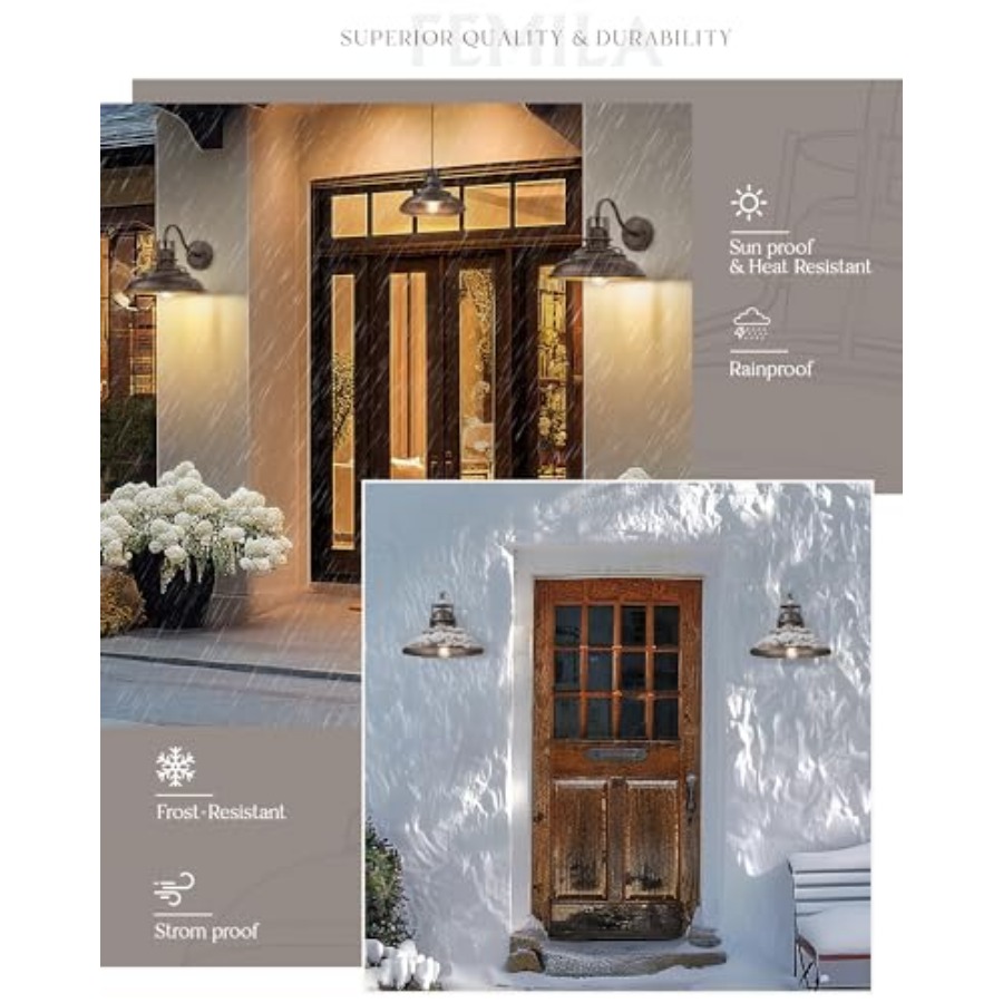 Außenleuchte im Scheunenstil,  – Lighting Fixture Outdoor Bewertung und Preis