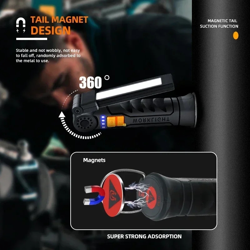 Tragbare COB-LED-Taschenlampe, – Lighting Fixture Outdoor Bewertung und Preis