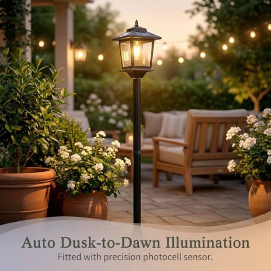 Solar-Pfostenleuchten für den  – Outdoor Lighting Solar Bewertung und Preis