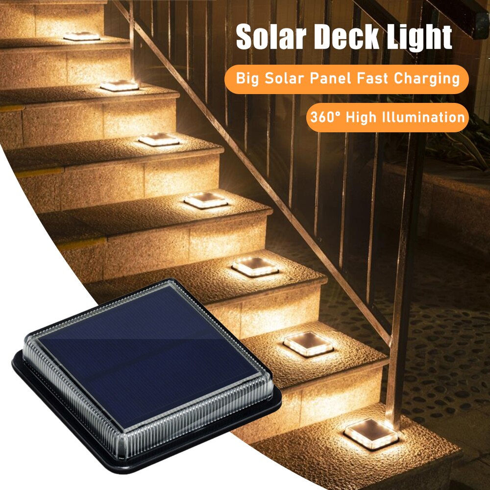 12 leds solar deck licht größt – Outdoor Lighting On Stairs Bewertung und Preis