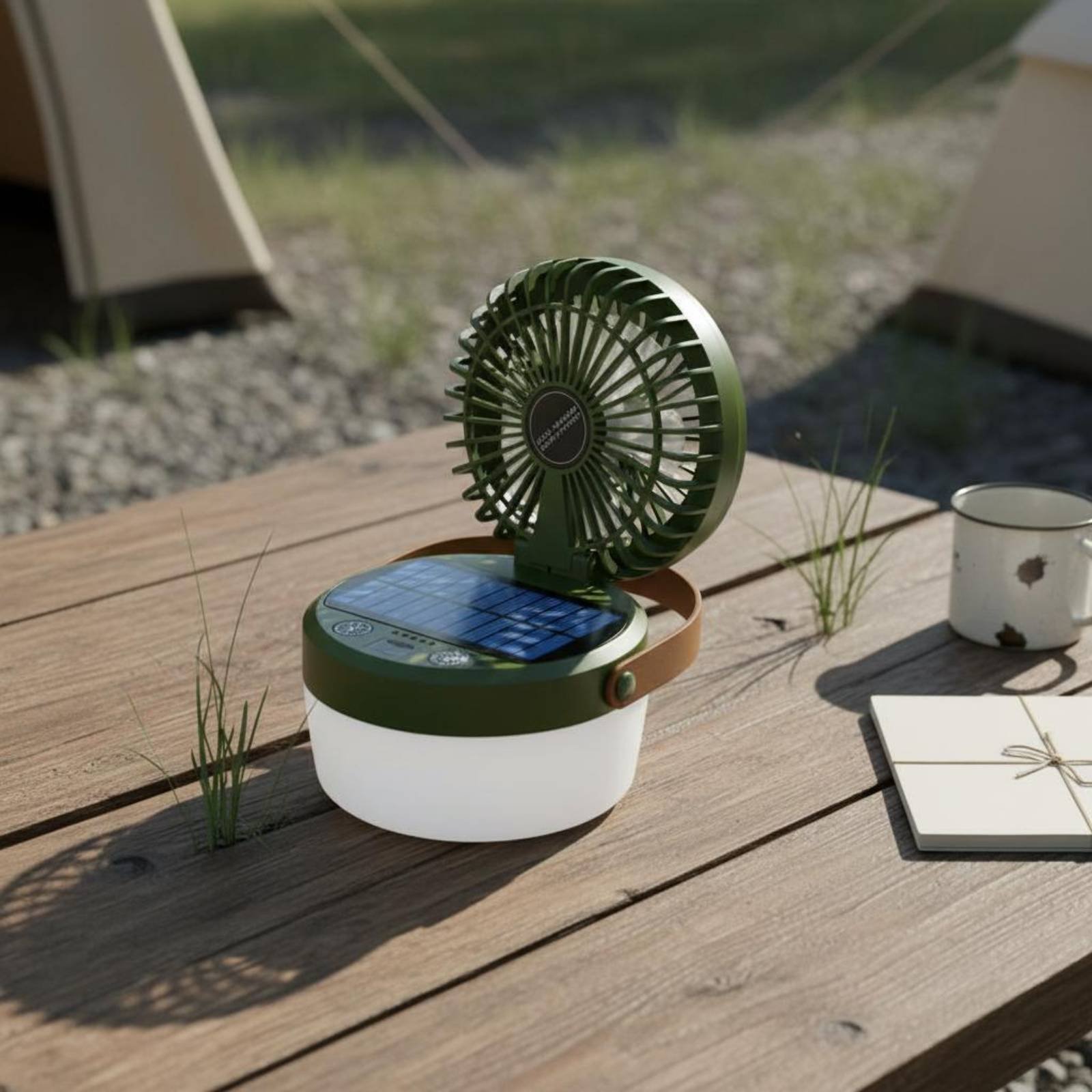 Solar-Camping-Ventilator-Later – Outdoor Lighting Design Bewertung und Preis