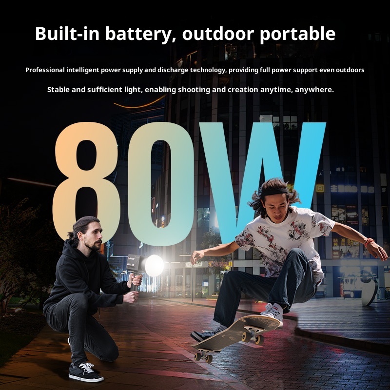 ZGRL80 80 W COB-LED-Videoleuch – Outdoor Lighting In Photography Bewertung und Preis