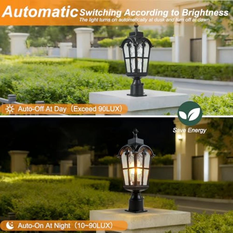 Sensor-Außenpfostenleuchten, w – Lighting Fixture Outdoor Bewertung und Preis