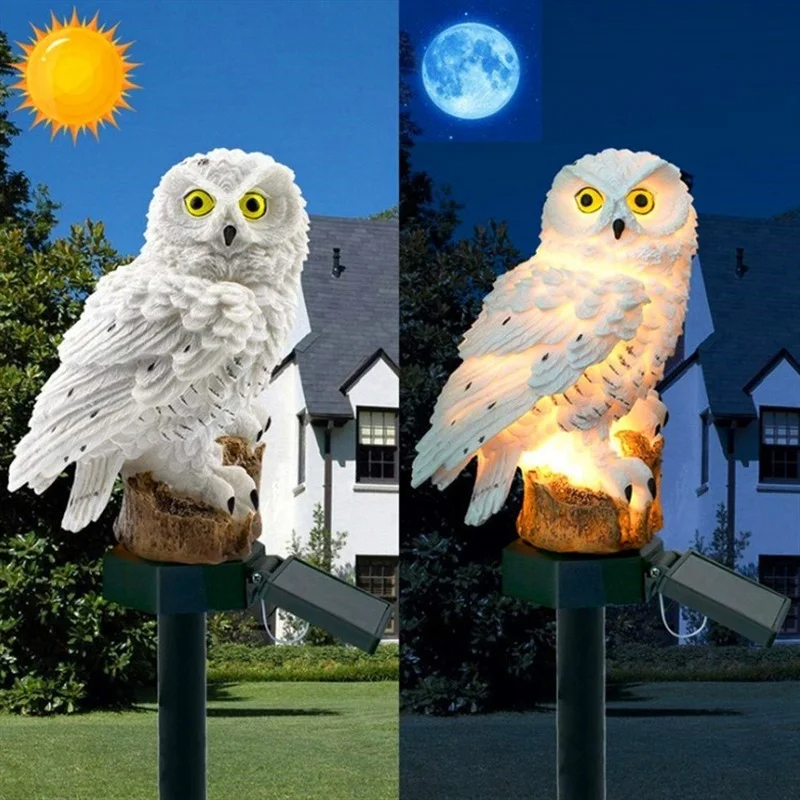 Solar-Eulen-Statue Gartenleuch – Outdoor Lighting Permanent Bewertung und Preis