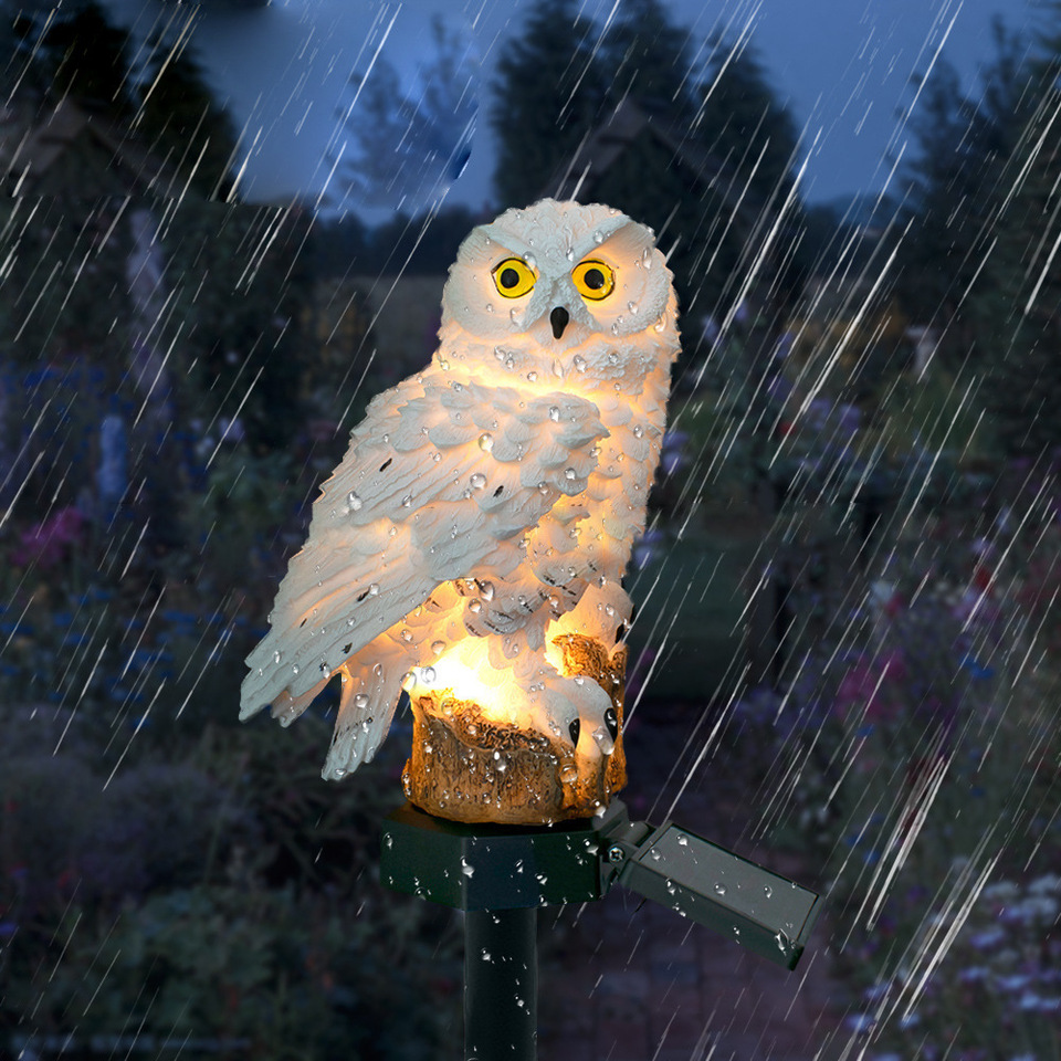 Solar-Eulen-Statue Gartenleuch – Outdoor Lighting Permanent Bewertung und Preis