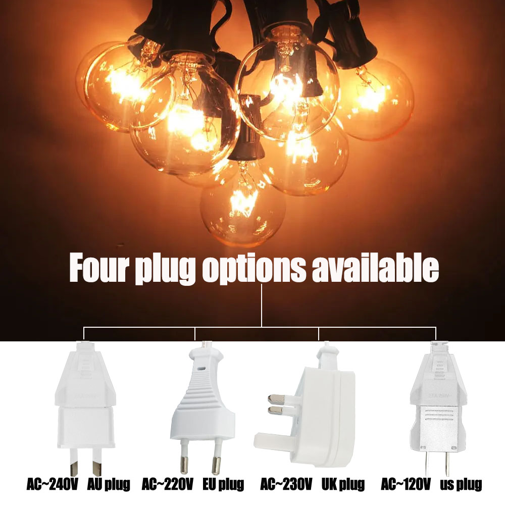 Vintage G40 Klarglas-Glühbirne – Outdoor Lighting Globes Bewertung und Preis