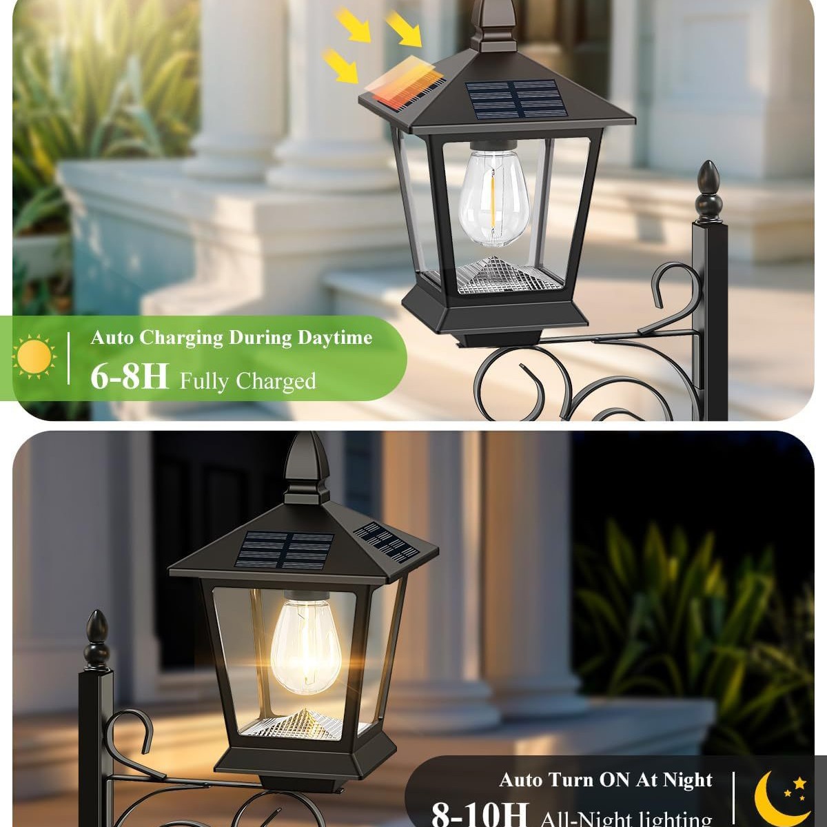 2-in-1 Solar-Gartenpflanzgefäß – Outdoor Lighting Solar Bewertung und Preis