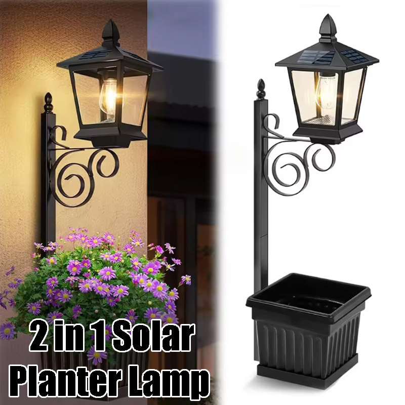 Solarbetriebene 2-in-1 Blument – Outdoor Lighting Solar Bewertung und Preis